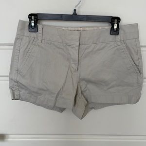 J Crew tan Chino Shorts